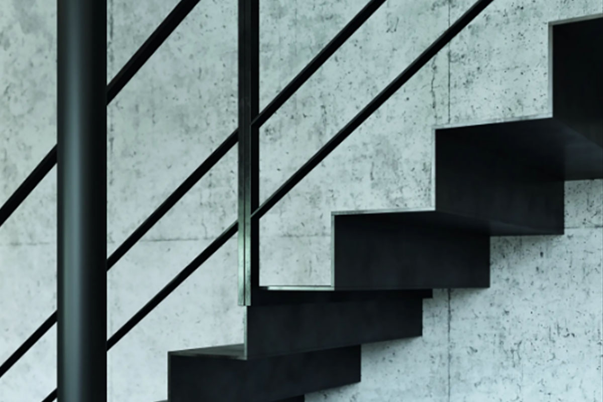 Oceľové schody – elegantná nadčasovosť, ktorá upúta​
